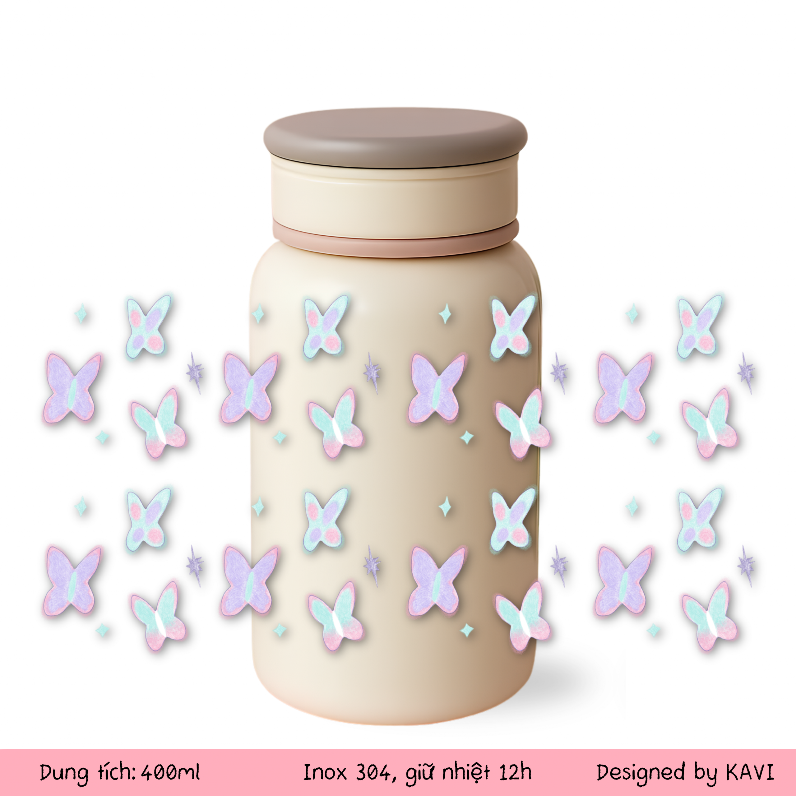 BGN Pastel Butterfly