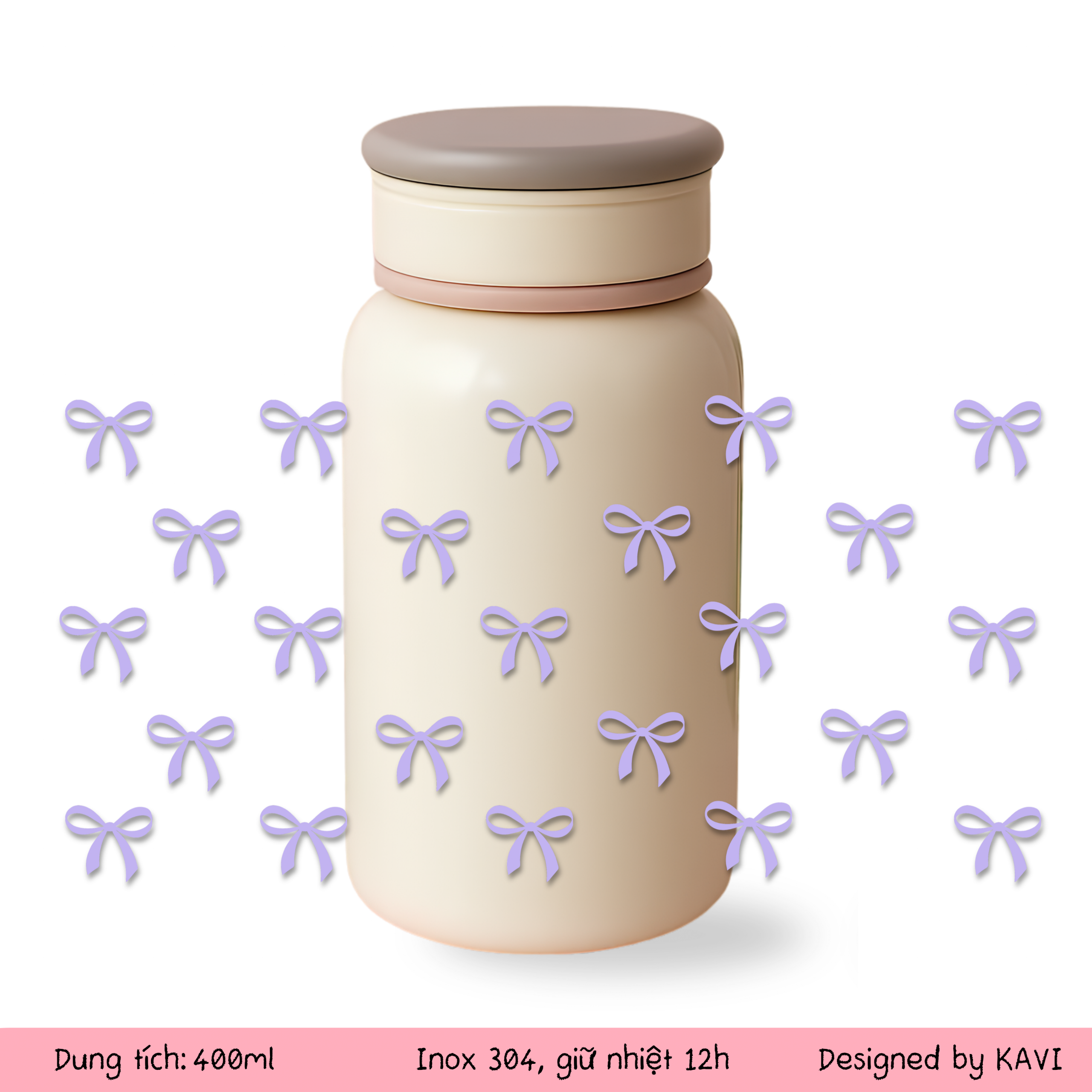 BGN Purple Bow