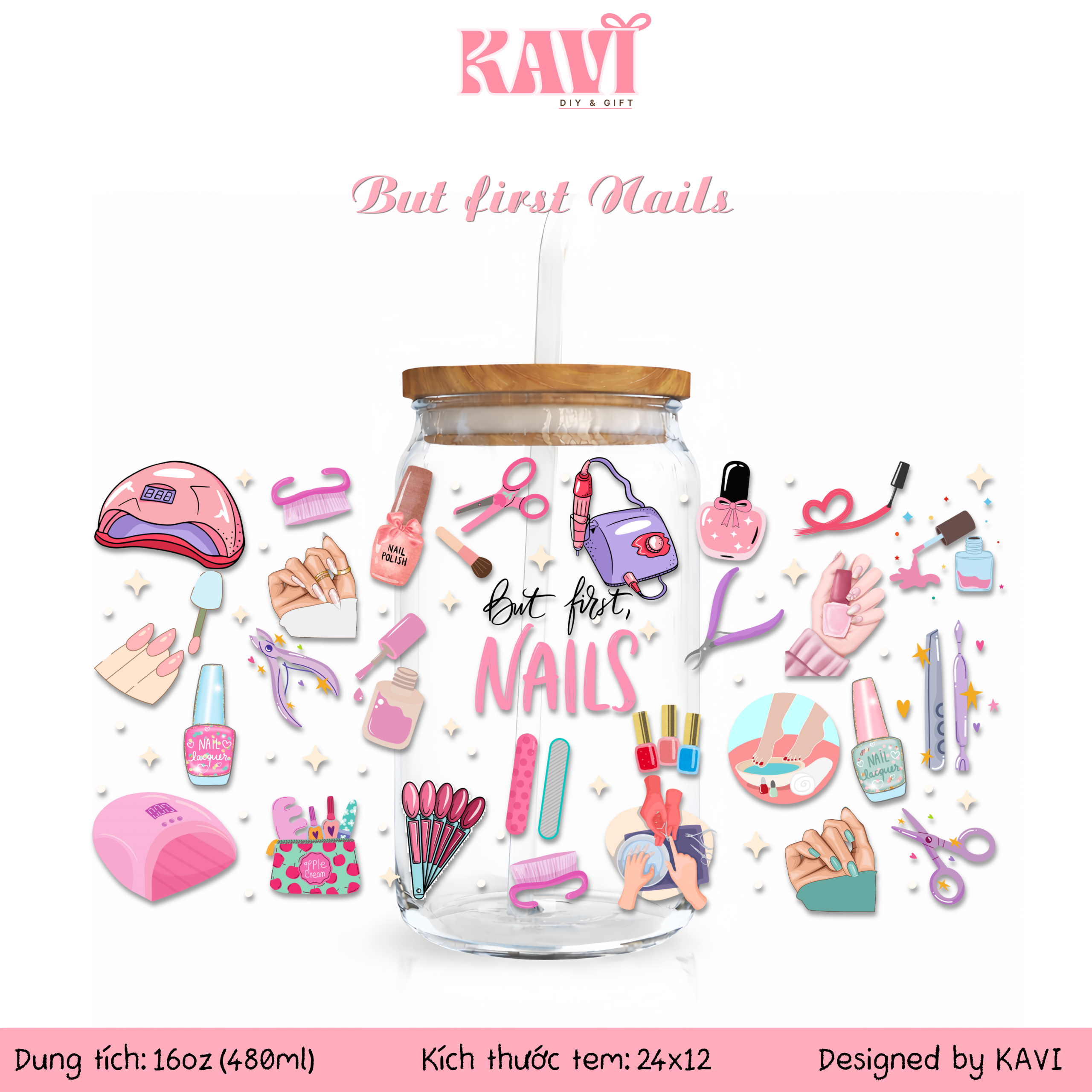 Tem But first Nails