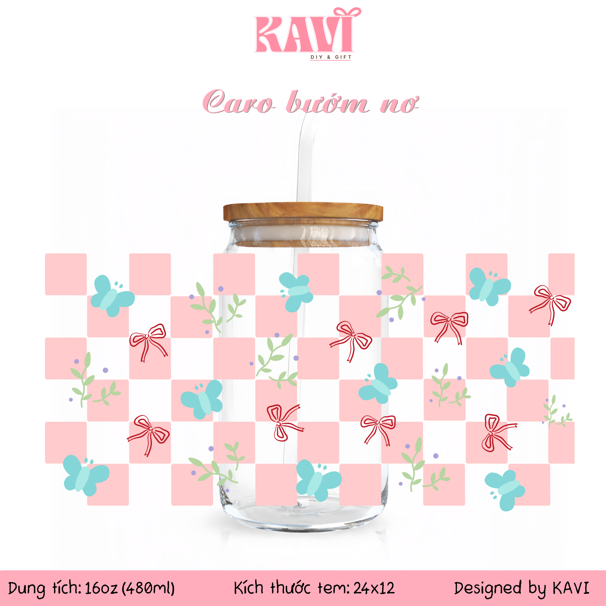 Tem Caro bướm nơ