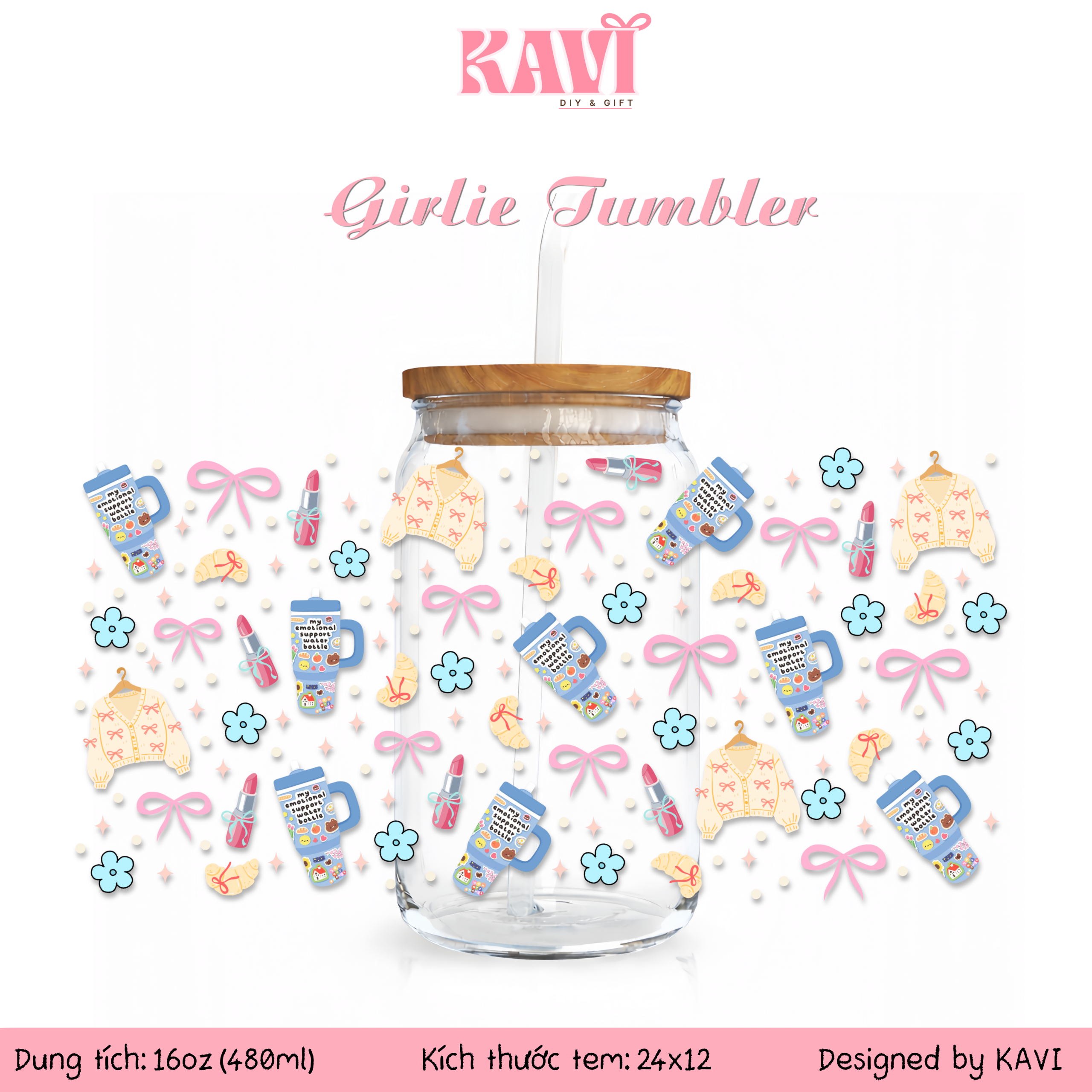 Tem Girlie Tumbler