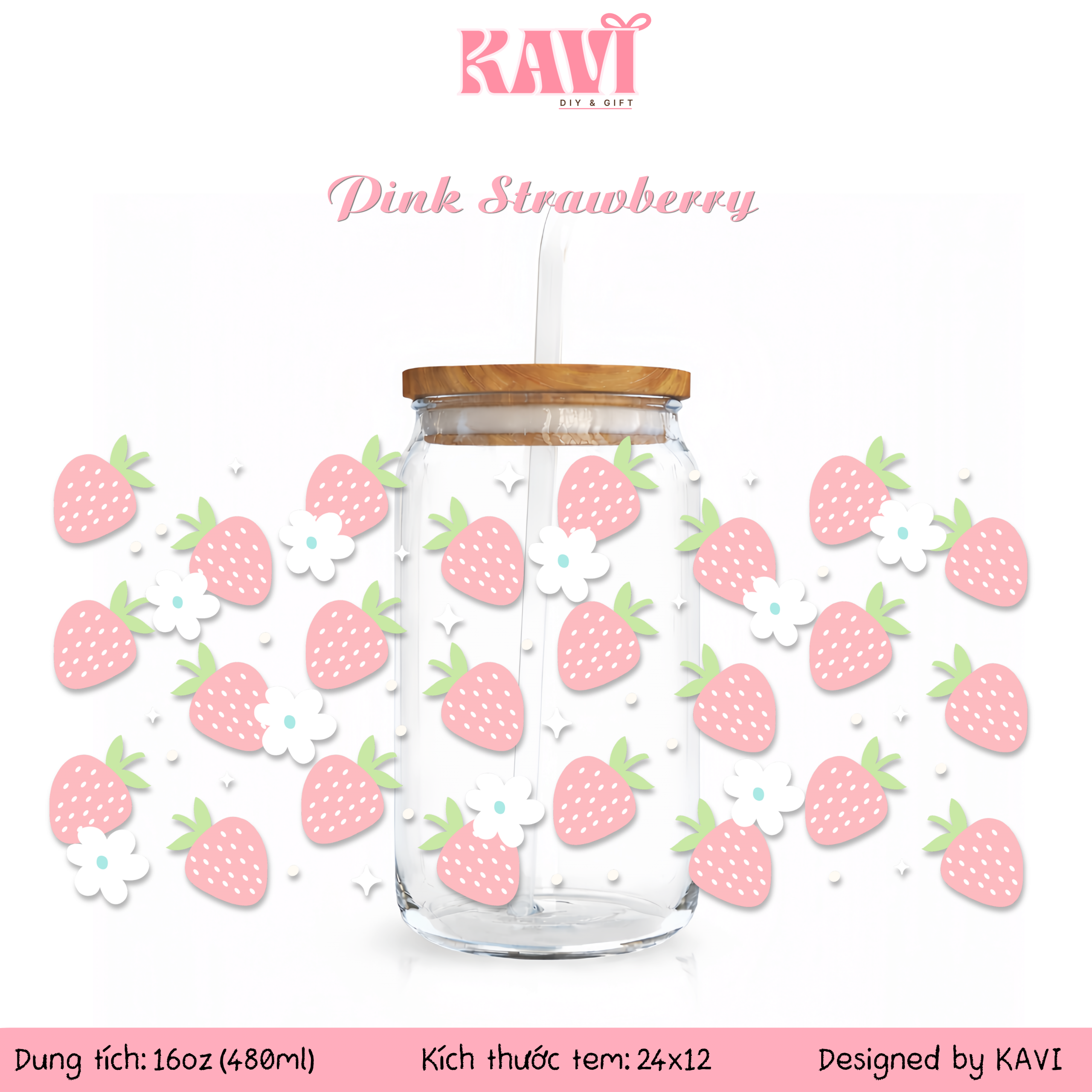 Tem Pink Strawberry