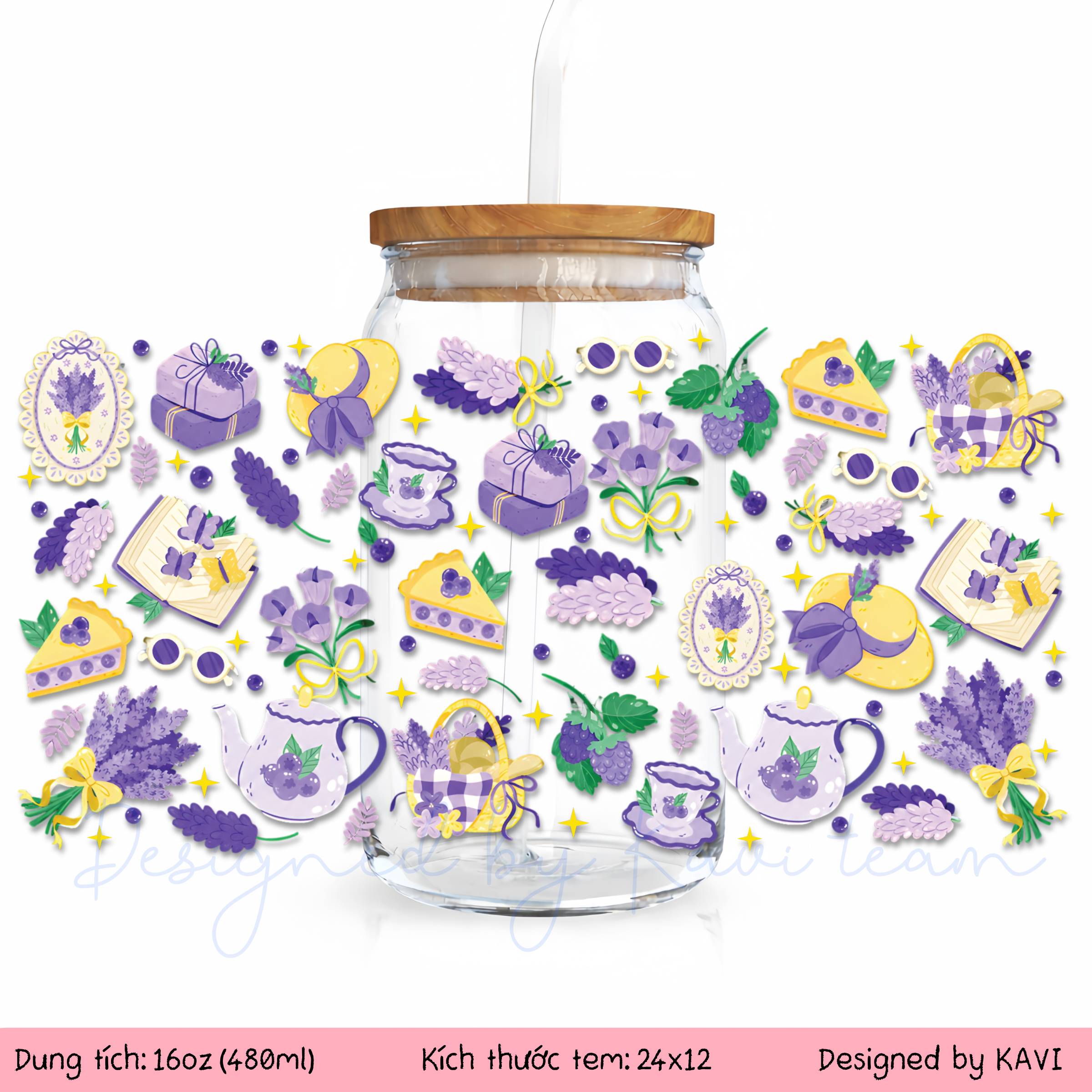 Lavender tea time